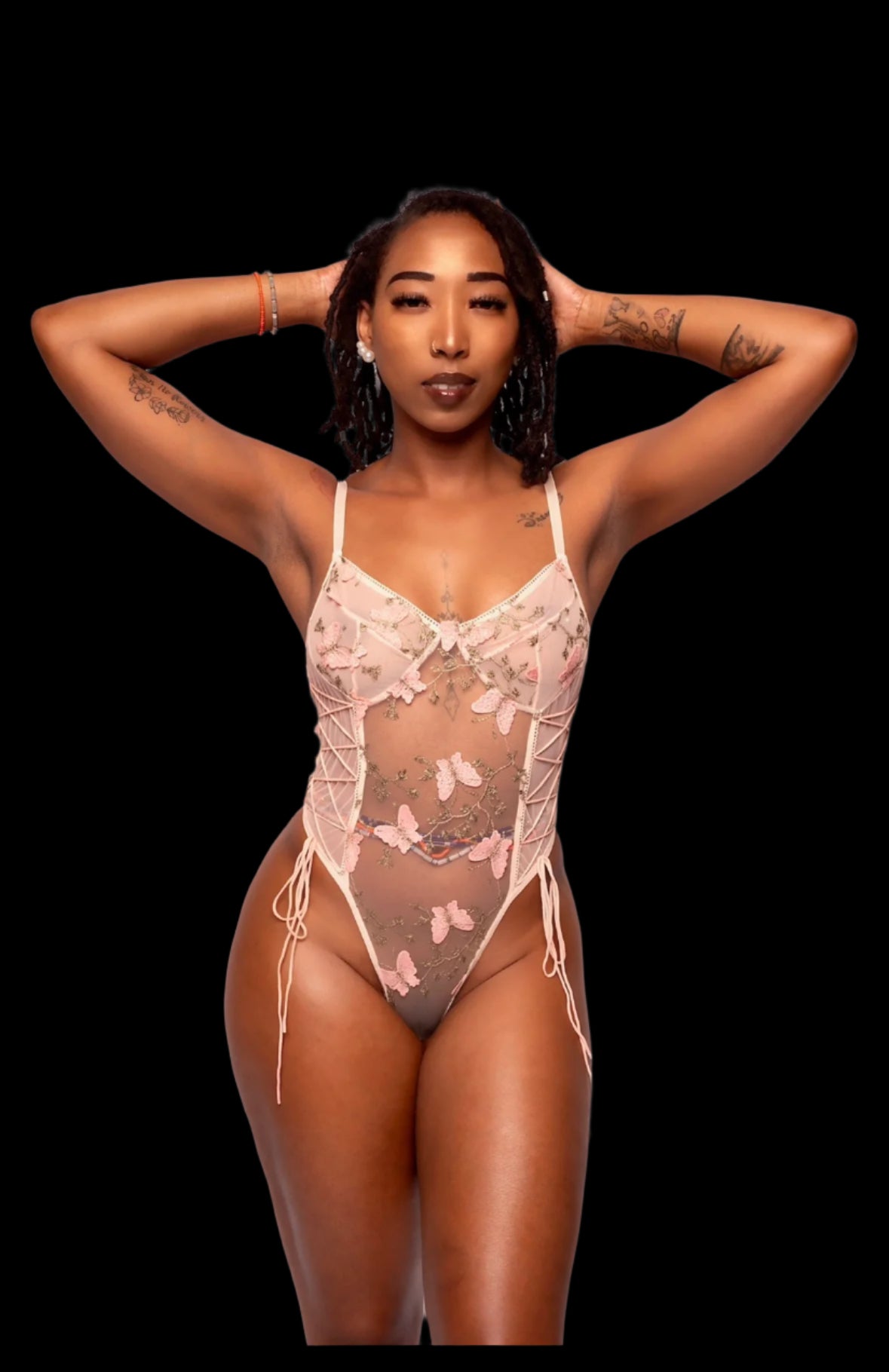 BUTTERFLY TEADDY CORSET ONESIE
