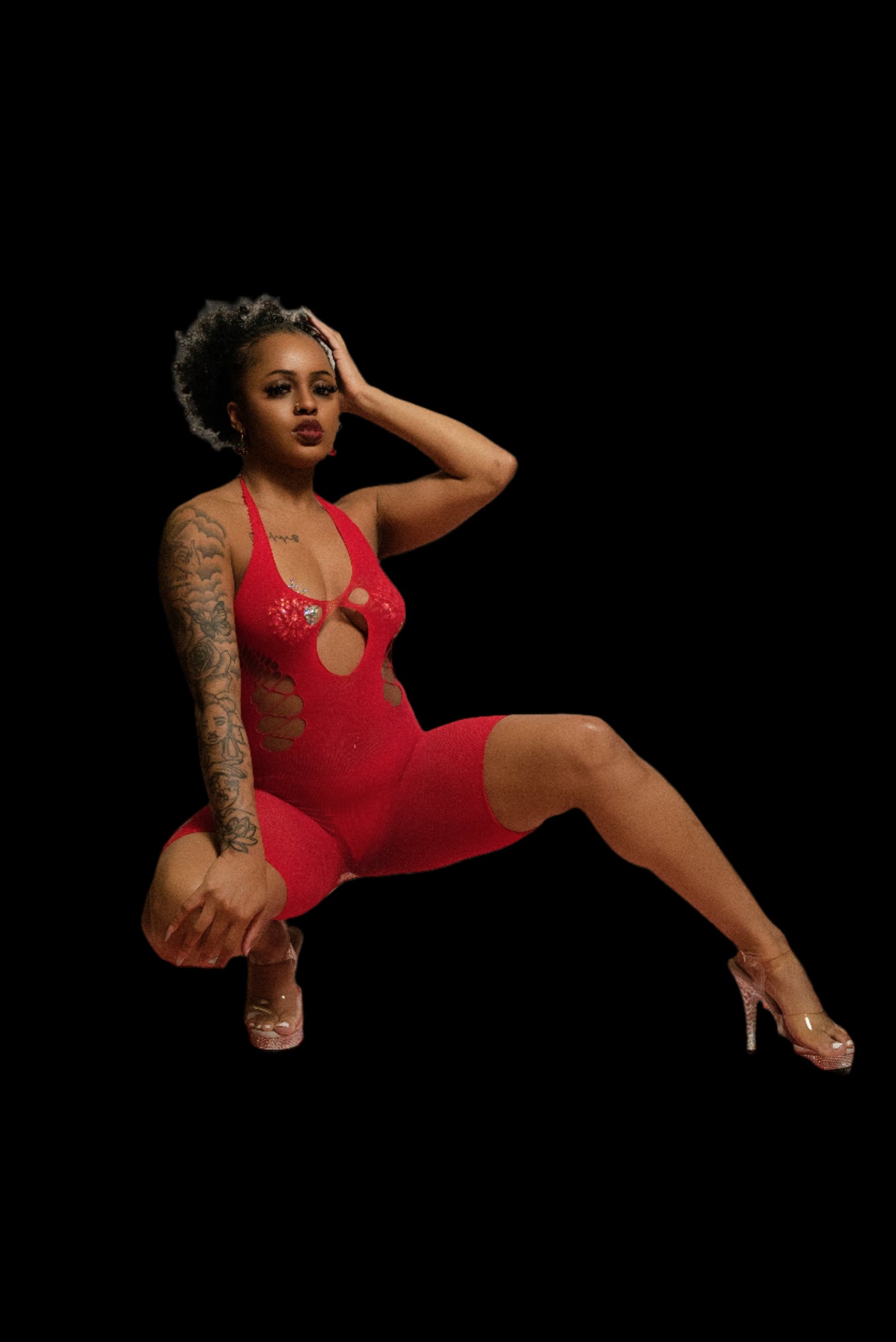 Aubrey in Red