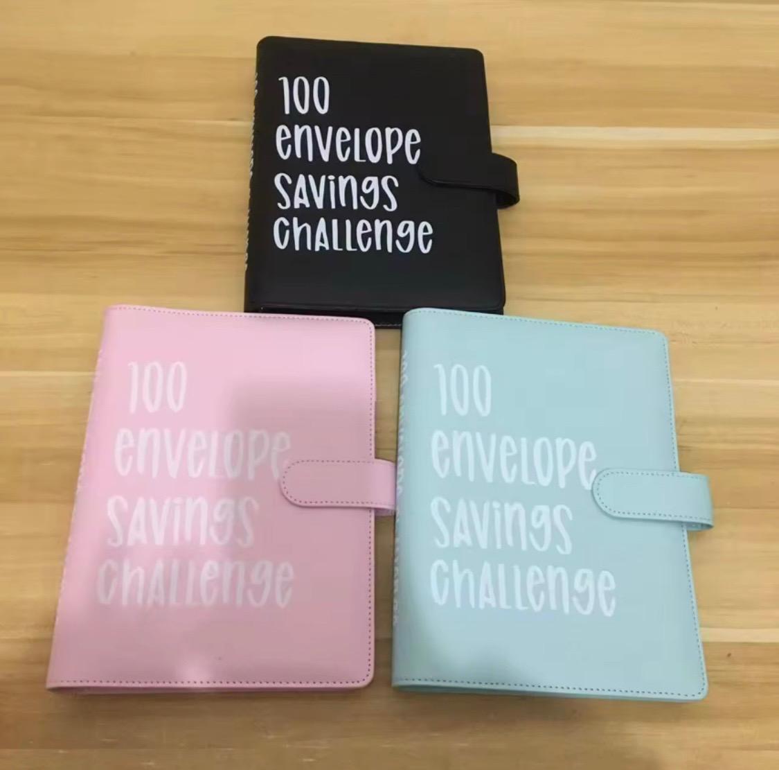 GET MONEY BOOK. (100 Envelope Savings Challenge)